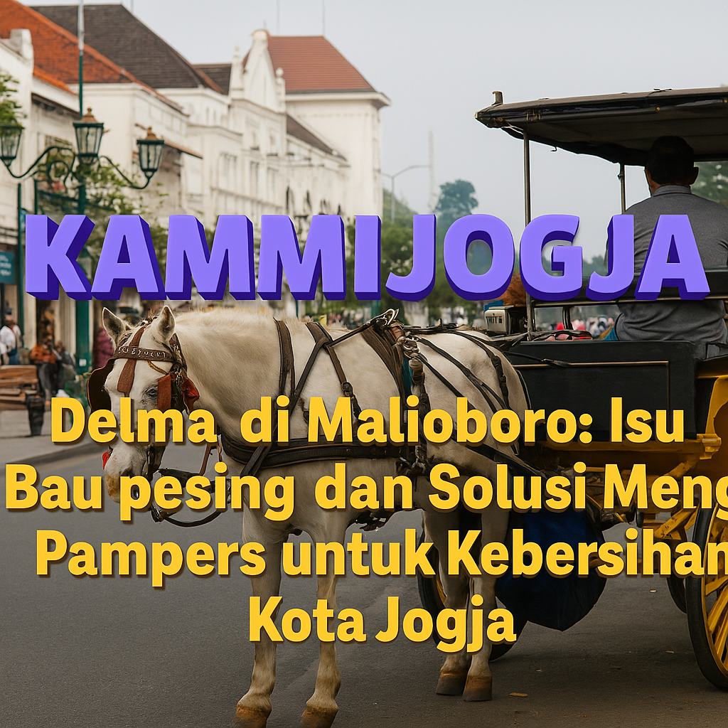 Delma di Malioboro: Isu Bau Pesing dan Solusi Menggunakan Pampers untuk Kebersihan Kota Jogja